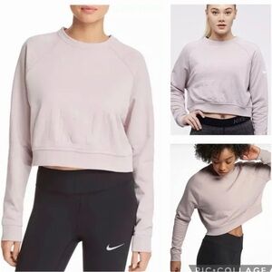 Nike Cropped Sweatshirt Medium